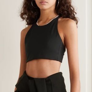 Girlfriend Collective BLACK TOPANGA Sports Bra - Small